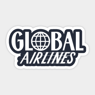 Global Airlines Sticker